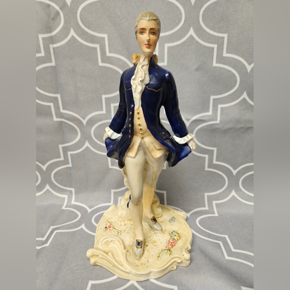 Vintage Victorian Rococo Style Dancing Man